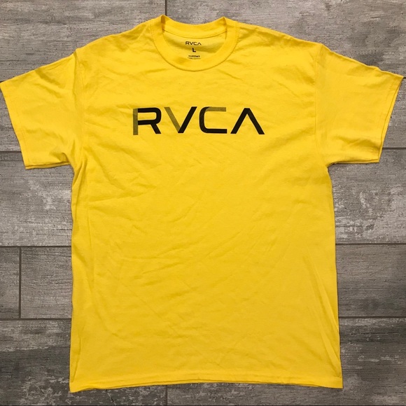 rvca yellow shirt